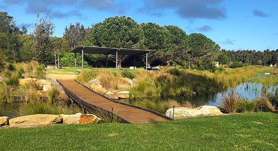The grounds of Dicker Data's facility 