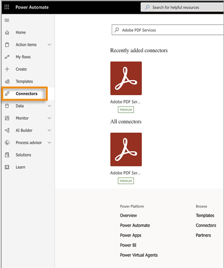 Understanding Adobe PDF Services Connector