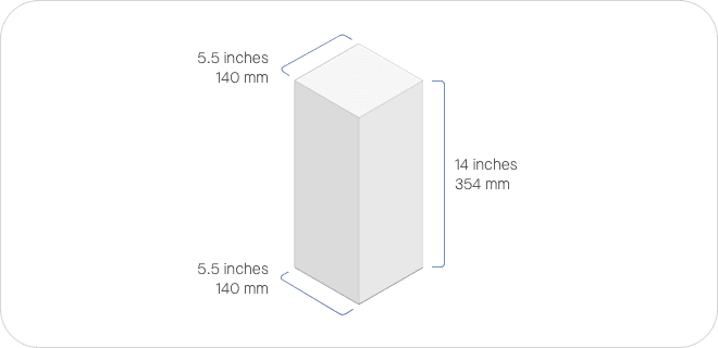 Box weights and dimensions